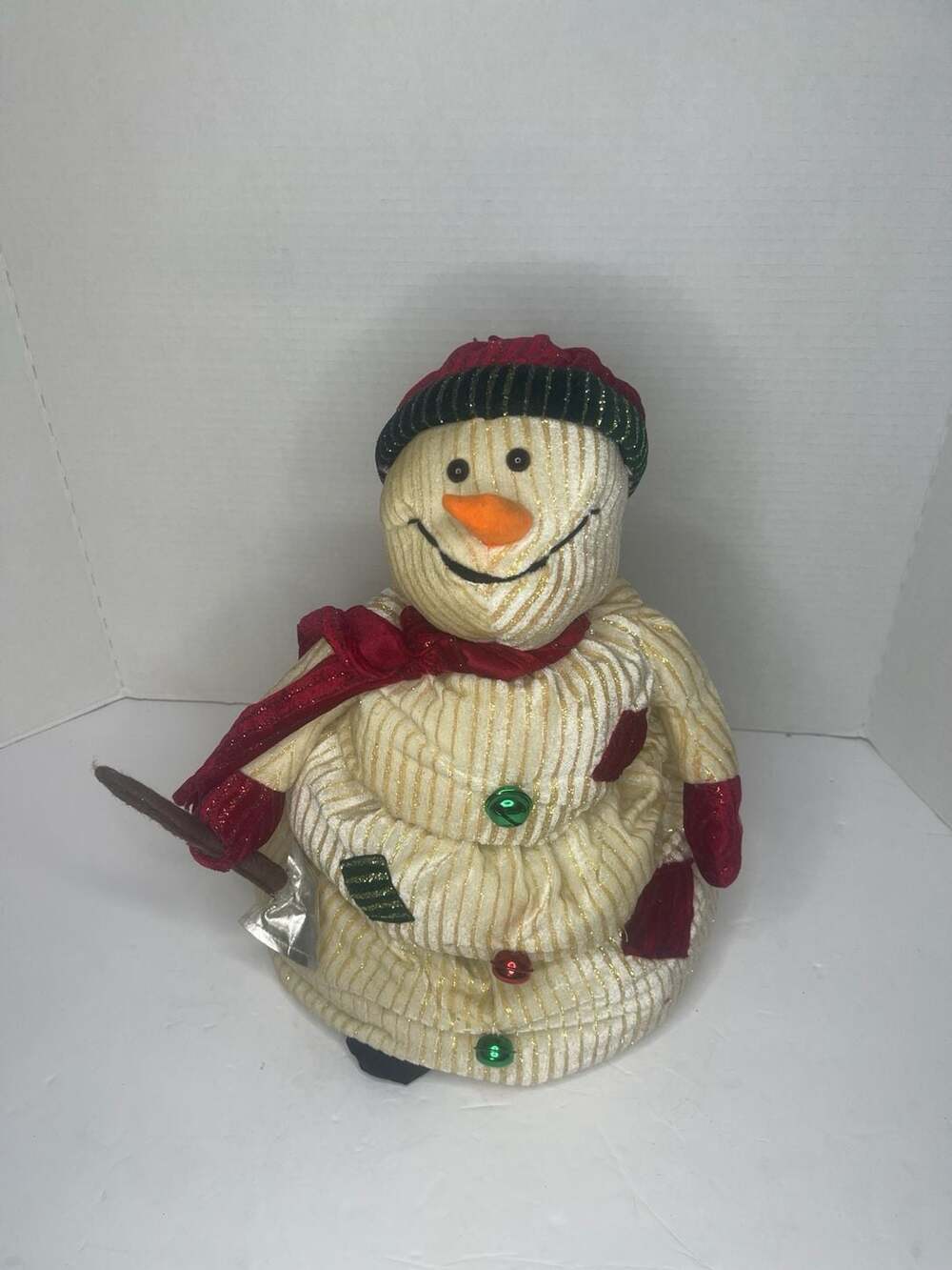 RARE Kids Of America Corp Animated Musical Melting Snowman Holiday Plush Read